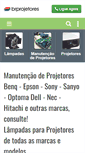 Mobile Screenshot of brprojetores.com.br